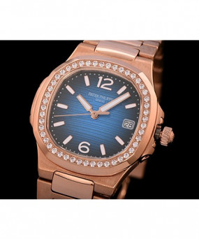 파텍필립 여성용 노틸러스-34 쿼츠 34mm 70111